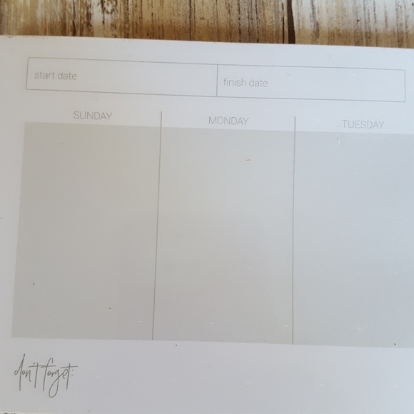 NEW Personal Gift set:Journal, planner, candle - Picture 3 of 8